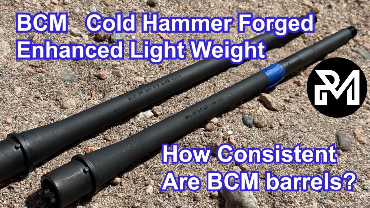 2x BCM ELW Barrels, Do They Shoot the Same? 100-Yard 30-Shot Groups