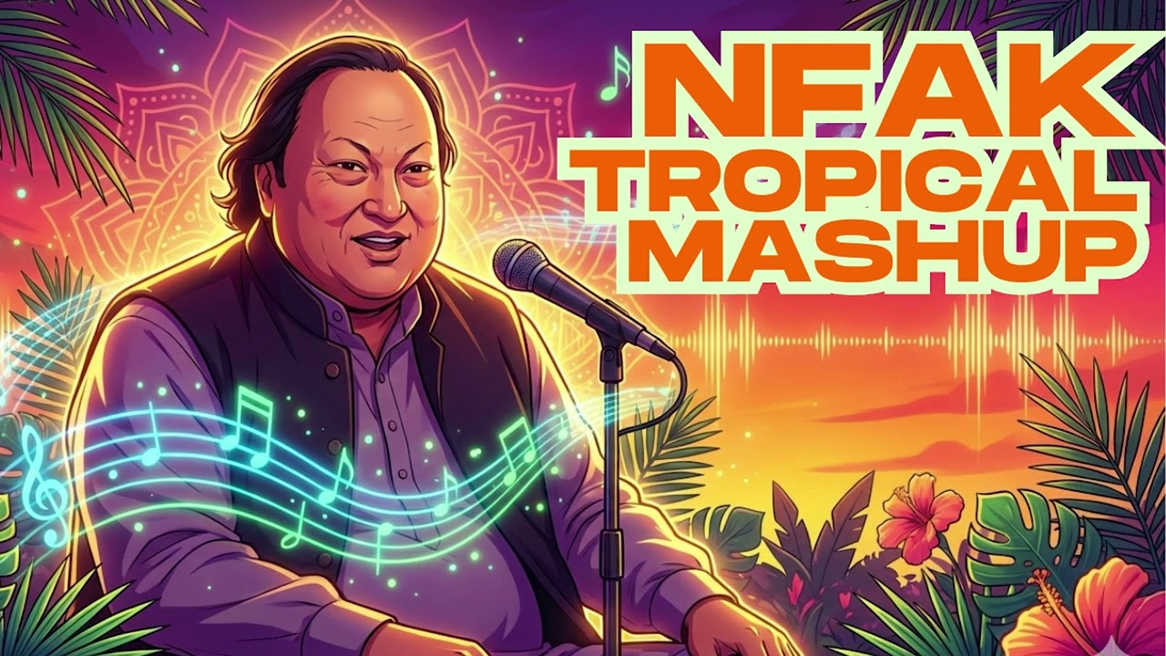 Tropical Sufi Vibes | Nusrat Fateh Ali Khan Qawwali Mashup