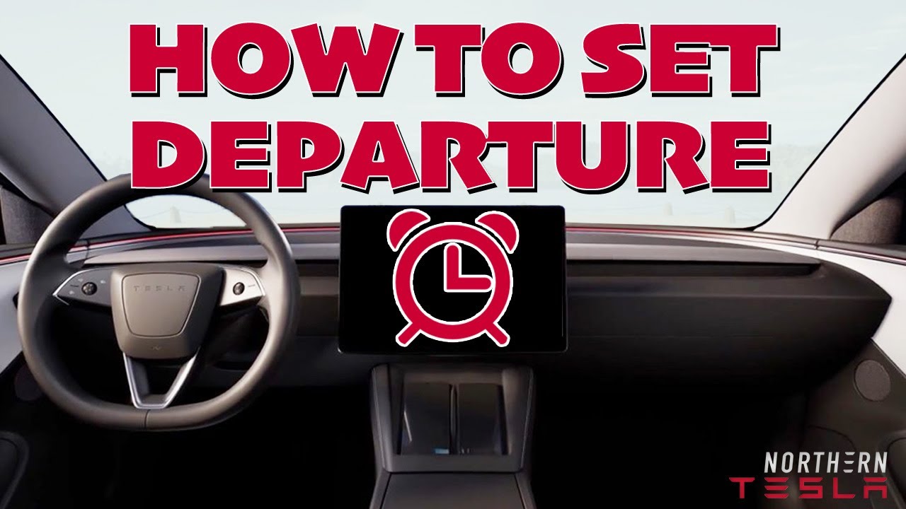 Tesla Quick Tip | How To Setup Multiple Scheduled Departures