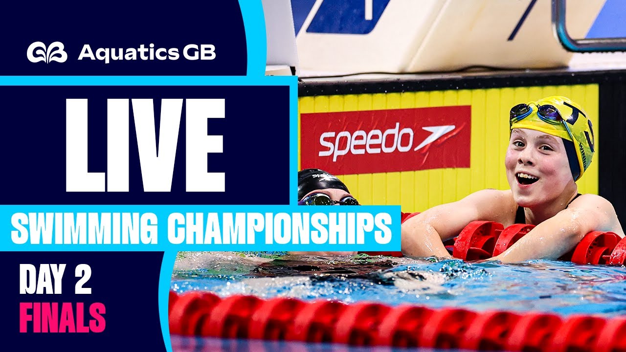 LIVE SWIMMING FINALS | Day Two (16th April) | Aquatics GB Swimming Championships 2025