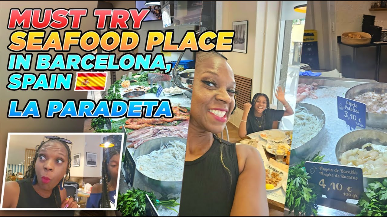Лучшие морепродукты в Барселоне, Испания | La Paradeta Fresh Seafood Experience 🇪🇸
