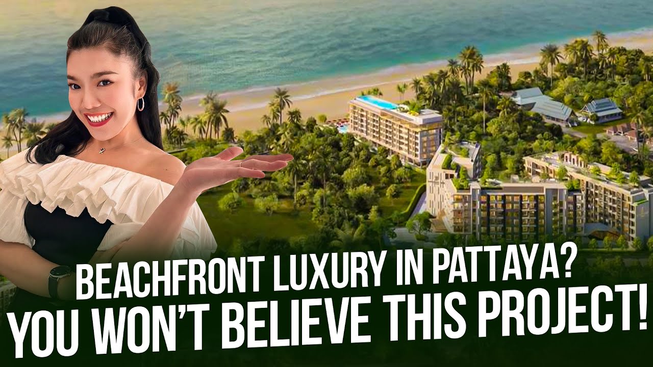 Best Beachfront Condos in Thailand 2025 / Full Tour of PANORA ESTUARIA / New Luxury Condo in Pattaya