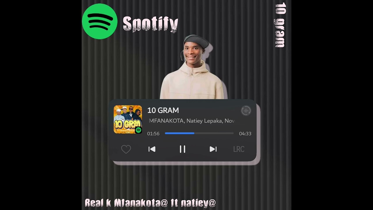 Real k - 10 gram (ft natiey lepaka, nova sa style g Westboy) [official audio] 