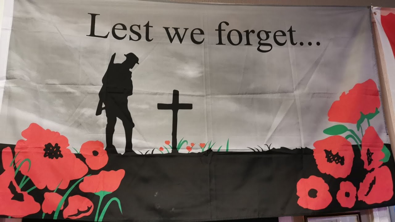 Brierfield , Lancashire, Remembrance service 2023