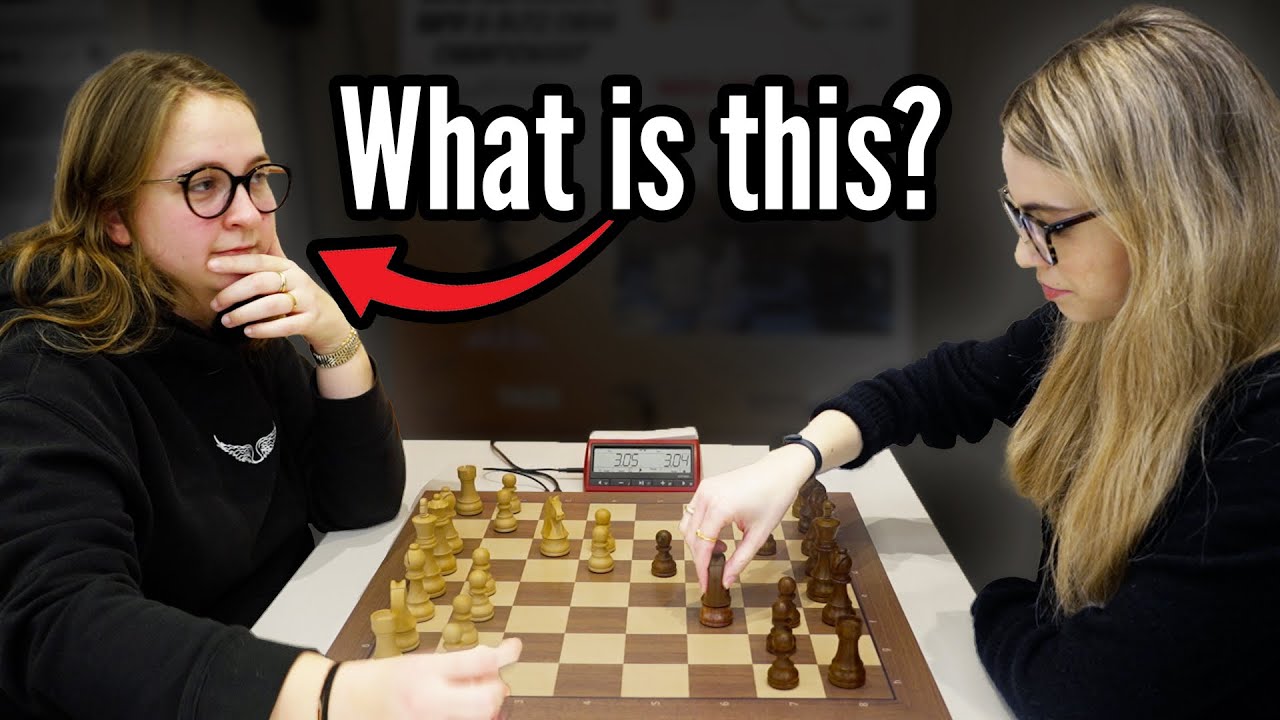 I SHOCKED Her with a Sneaky Chess Trick!!!