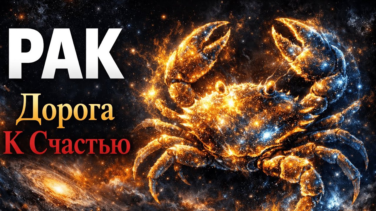 ✨ РАК: Все тропы ведут только к счастью | Гороскоп и карма 2026 ✨