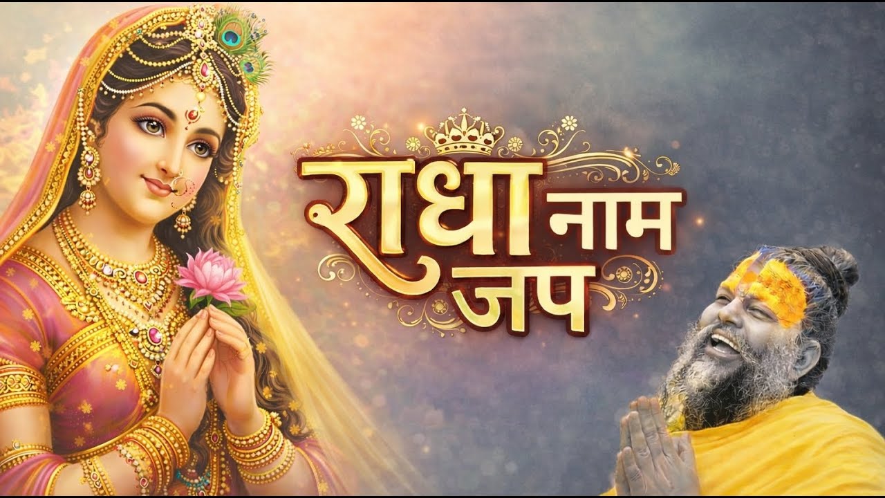 राधा नाम जप 🌸 – प्रेमानंद जी महाराज के मुख से शांति का अमृत 🕊️✨
