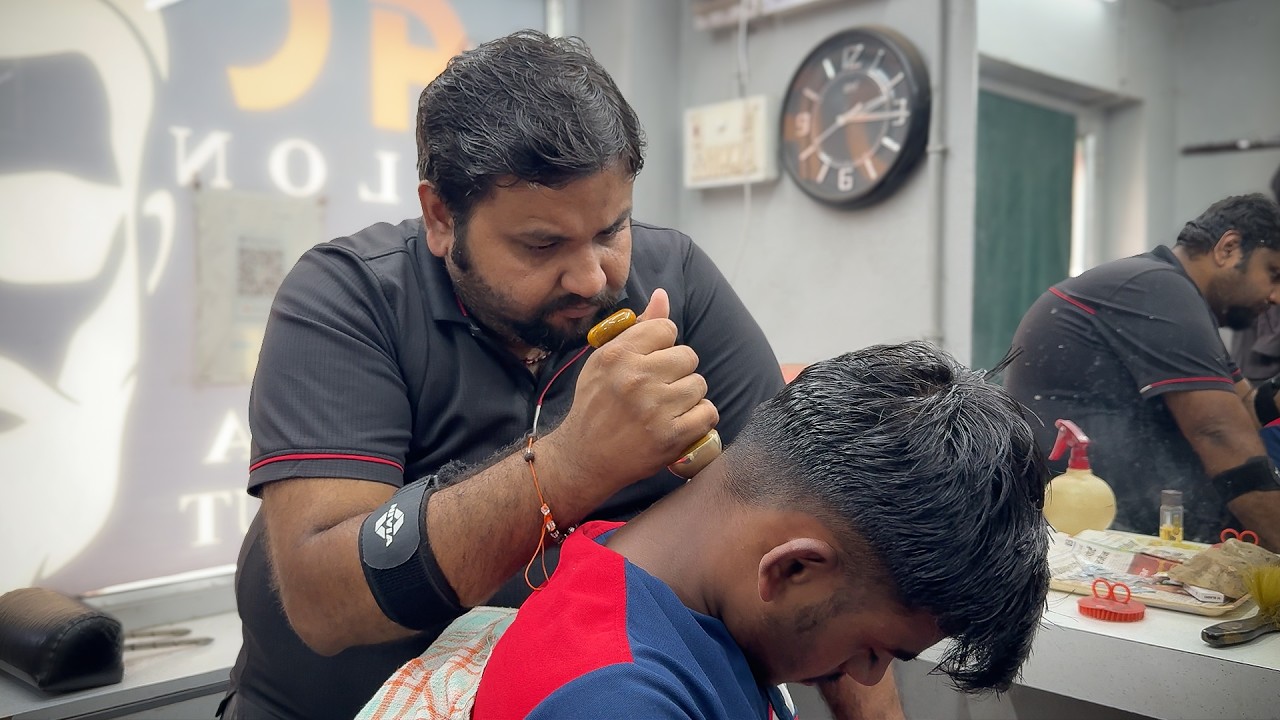ASMR Barber Shamboo - Gentle Head Massage For Pure Relaxation 😌
