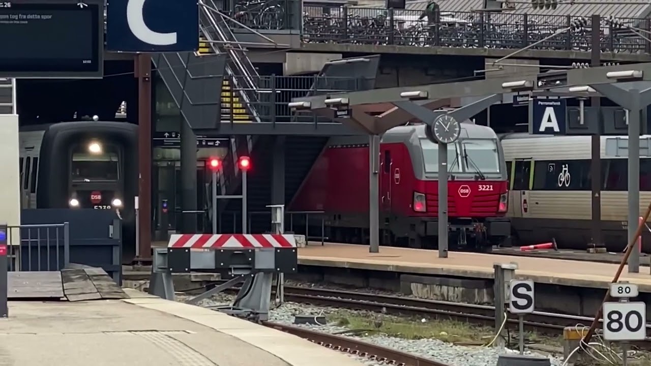 Tog på København H 2022 del 1