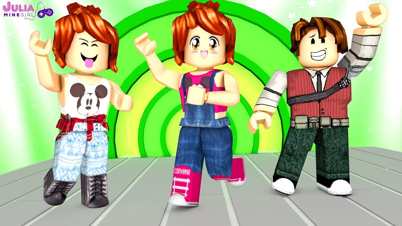 Roblox - FAMÍLIA REQUEBRANDO NA DANÇA (Dance Off)