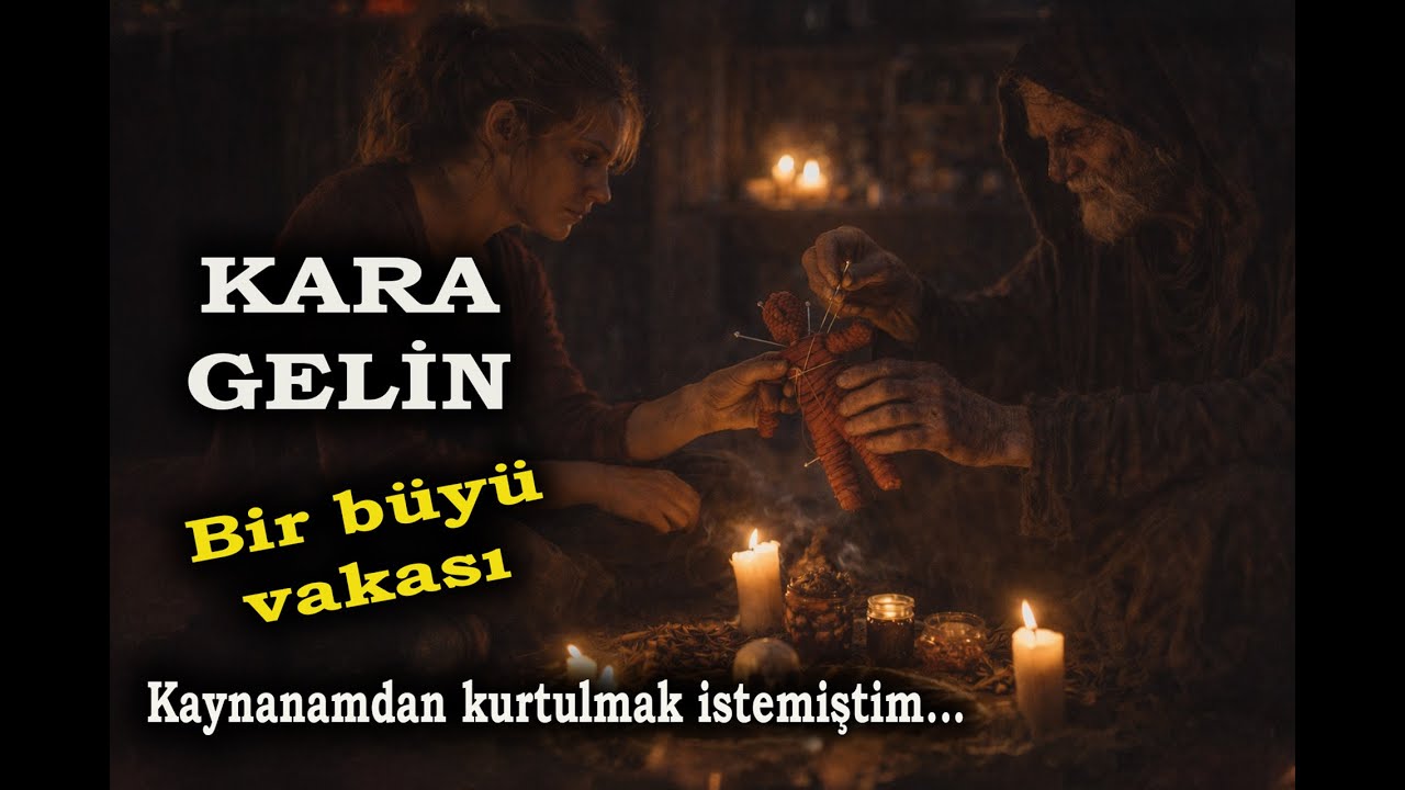 Kara Gelin | Kaynanasına Büyü Yaptıran Gelinin Akıl Almaz Feci Sonu | Gerçek Korku Hikayesi