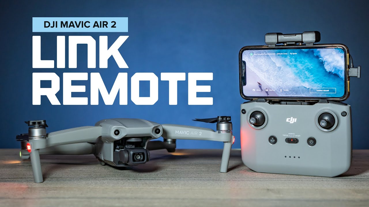 How to link the DJI Mavic Air 2 to the Remote Control