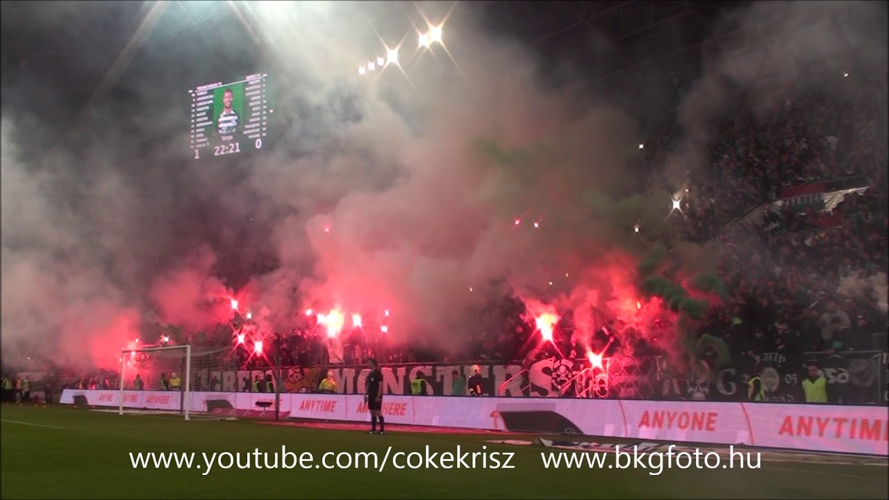 FERENCVÁROS   Újpest SZURKOLÁS 2019 05 04  BAJNOKCSAPAT 2018 2019
