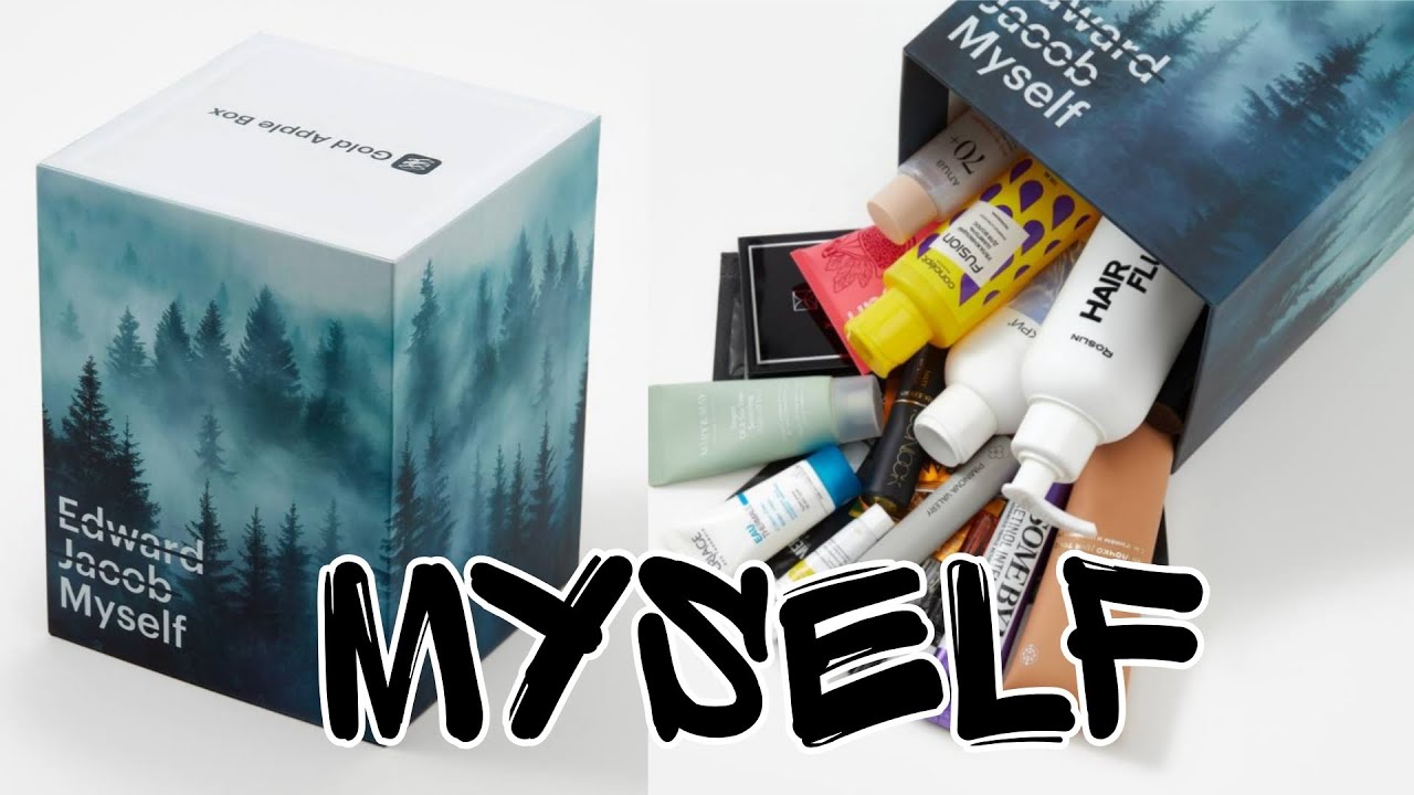 Распаковка бокса Myself от GOLDAPPLEBOX🧛‍♂️ Странное наполнение для отсылки к Сумеркам...