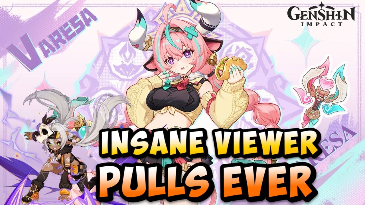 Wishing for VARESA & IANSAN in Genshin Impact