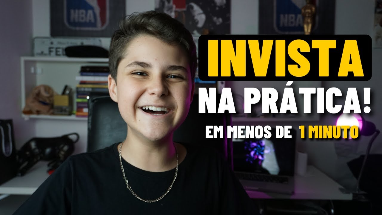 Como investir na bolsa de valores em menos de 35 segundos!