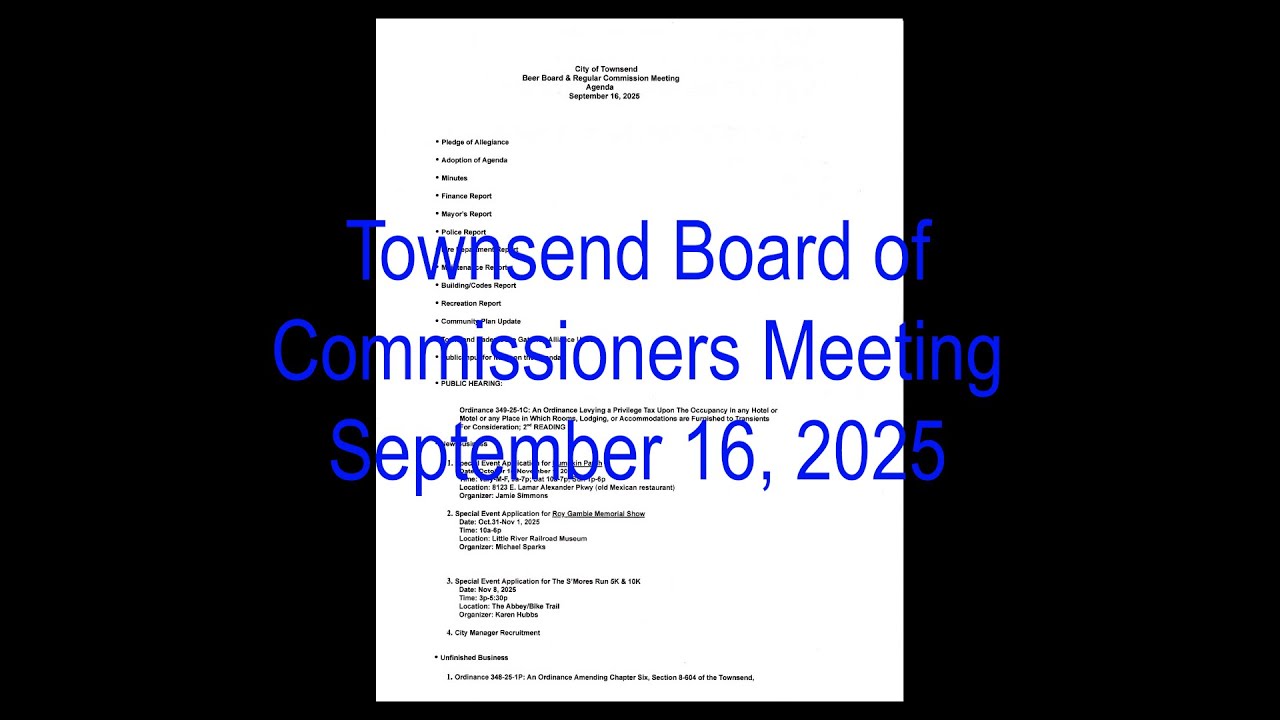 BOC Meeting 9.16.2025