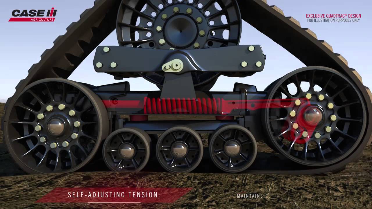 Case IH Steiger® Tractors: Exclusive Quadtrac® System