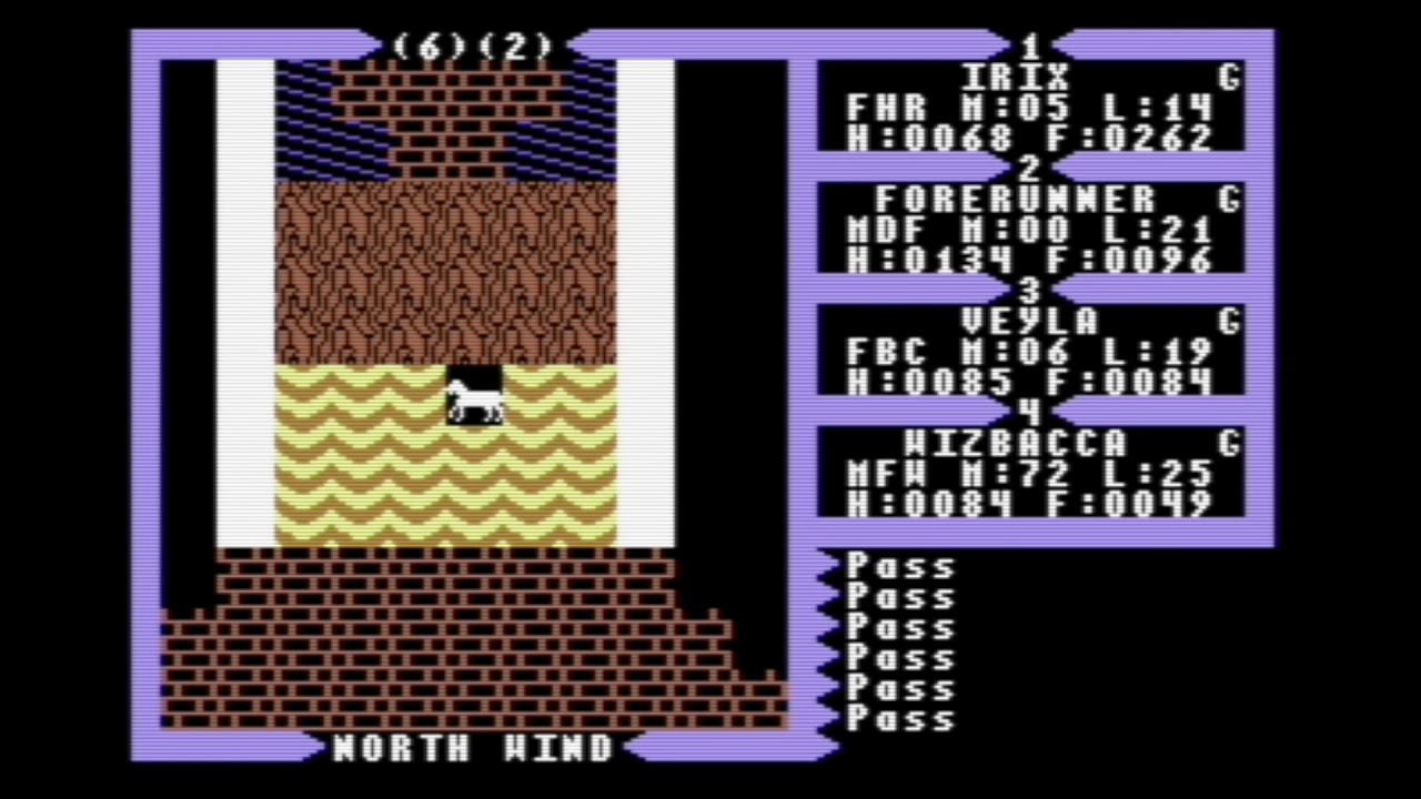 Ultima III - Ending (Never talk to Lord British)