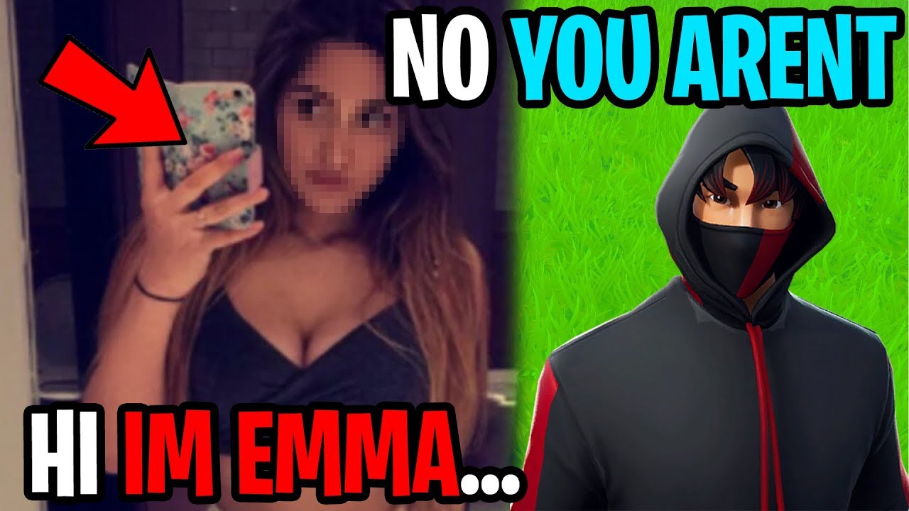 His Little Sister Catfished Me..(Fortnite)