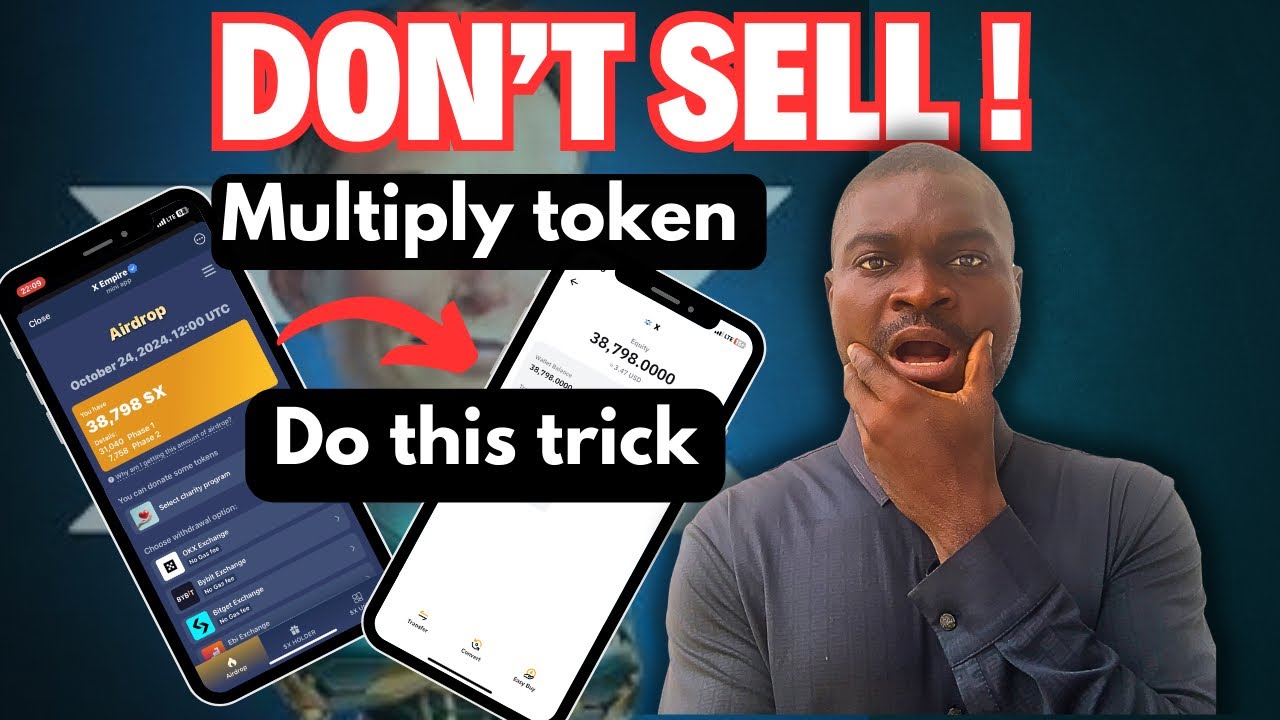 GROW YOUR X$ EMPIRE TOKEN 10X THIS WAY  BEFORE YOU SELL.