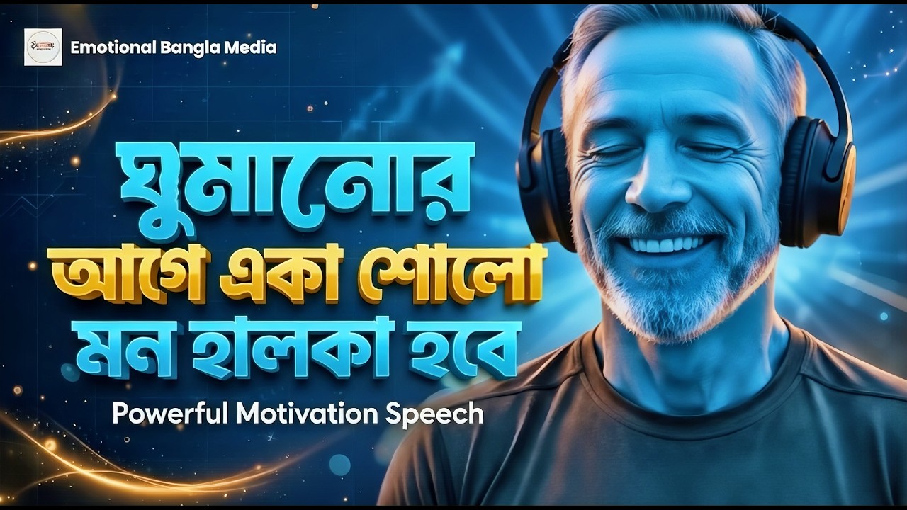 ঘুমানোর আগে একা শোনো | মোটিভেশন ভিডিও বাংলা | Motivational Speech Bangla For Success In Life
