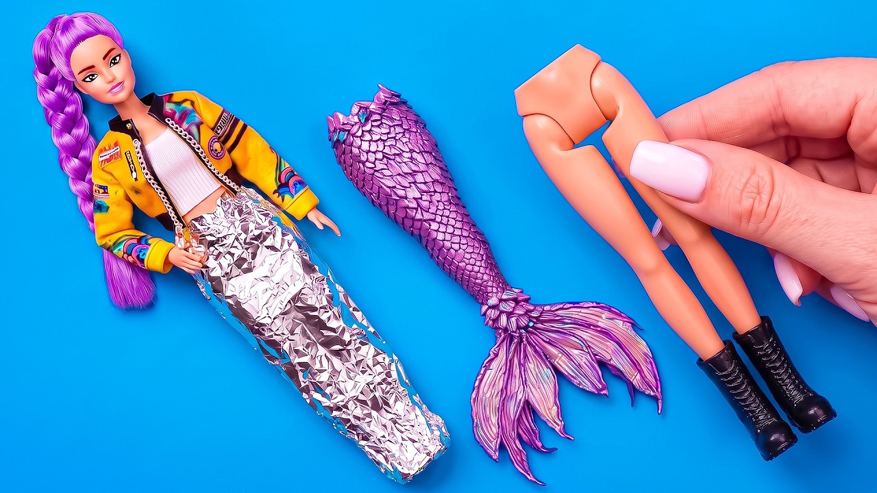 Custom Rumi Barbie Doll (Mermaid Makeover)