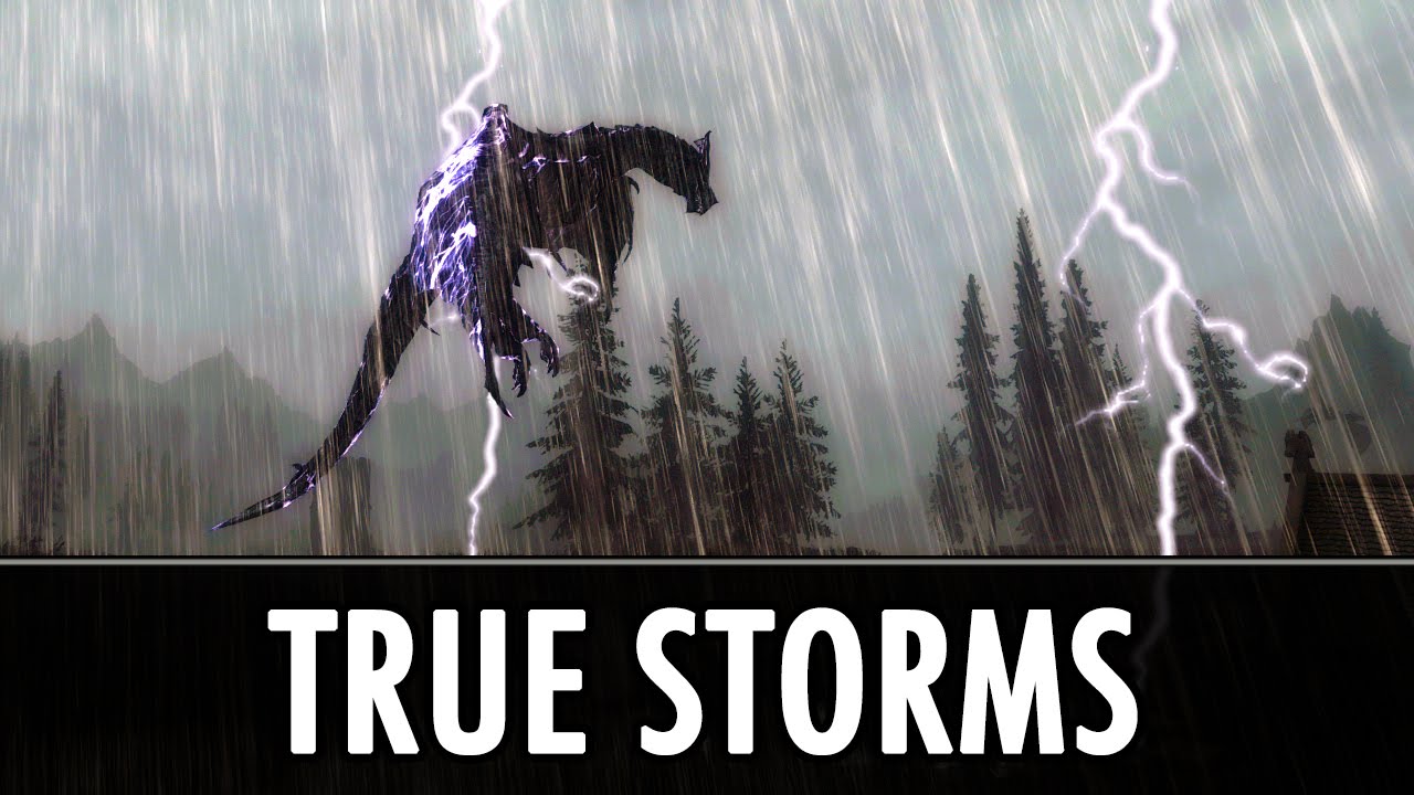 Skyrim Mod: True Storms