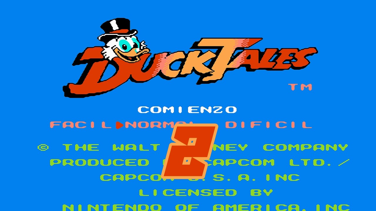 ¡Esa MÚSICA de la Luna! 🚀 Regresando a DuckTales (NES) 2 - Gameplay Clásico de Capcom