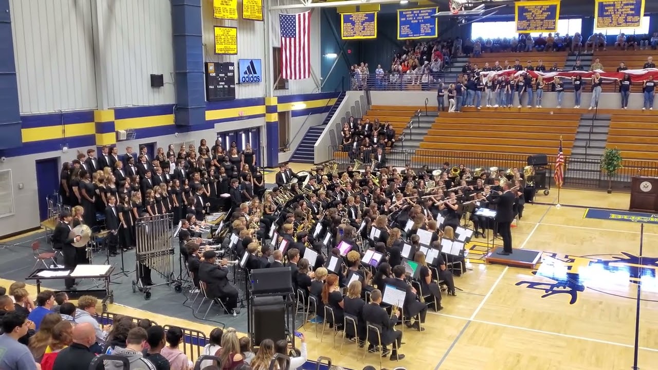 God Bless America performed by the BHS Choir & Band at the 2023 Veterans' Celebration.