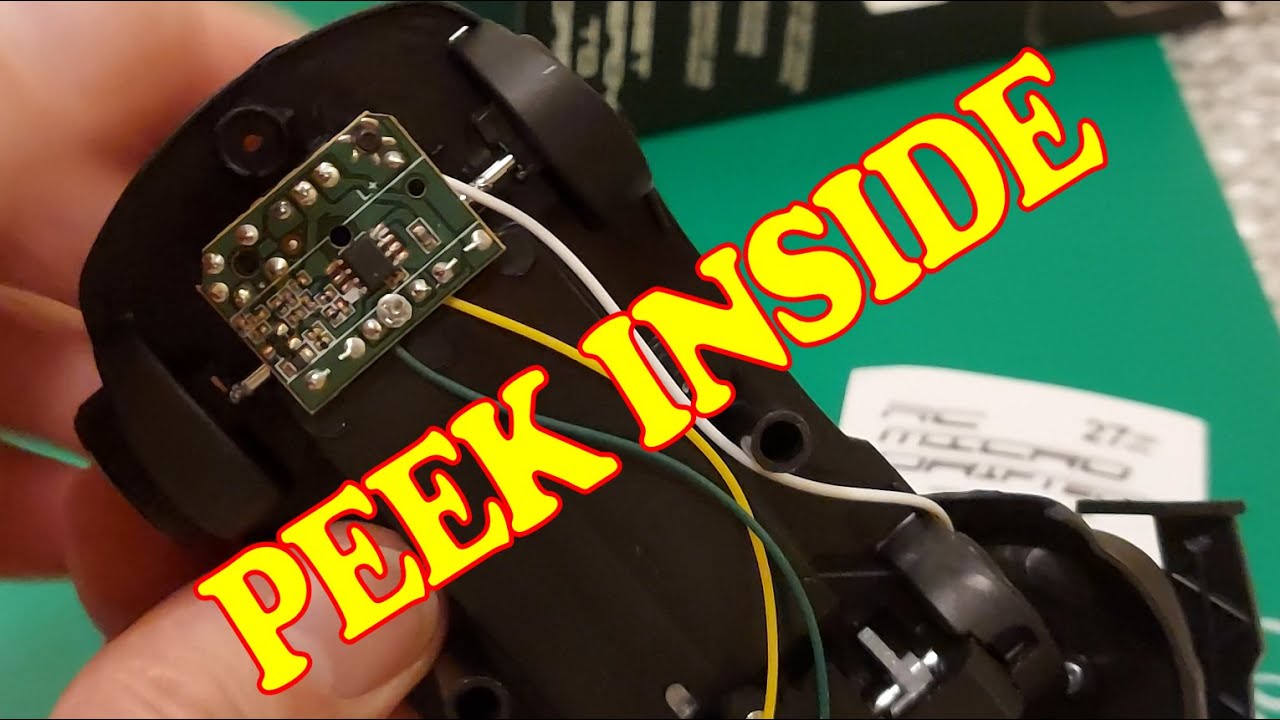RC Micro Drifter - Peek Inside