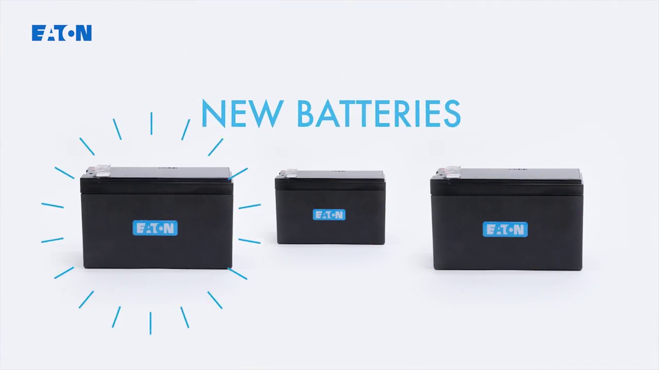 Eaton 9130 1000 - Replacing the batteries
