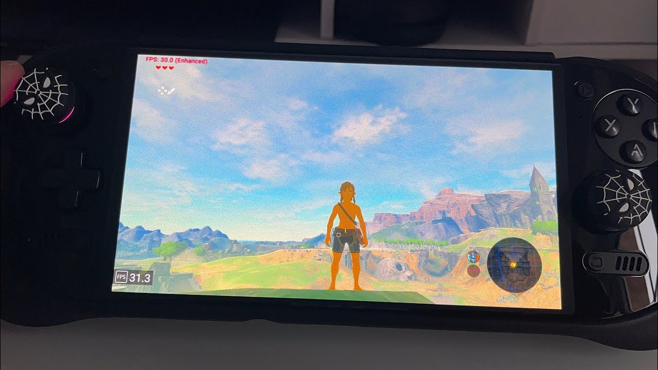 Zelda BOTW gameplay Odin 2 Portal Switch Eden #82fx #retro #gaming #zelda 