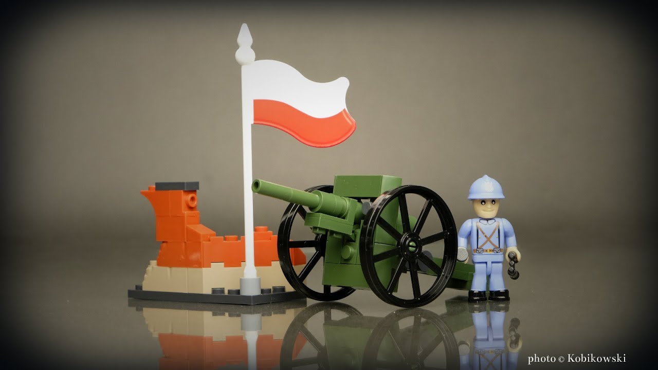 COBI Armata 75 mm wz. 1897 (2979) - recenzja
