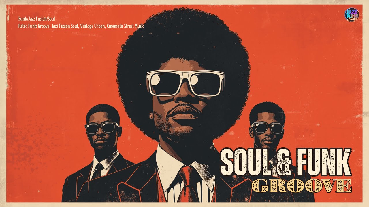 [Playlist] Funky & Soul Groove | Retro Soul & Funk Vibes for Productivity, Feel-good & Night Drive 🔥