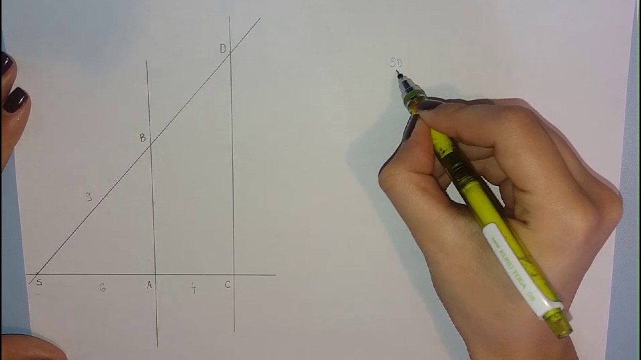 Talesova teorema i njene primene