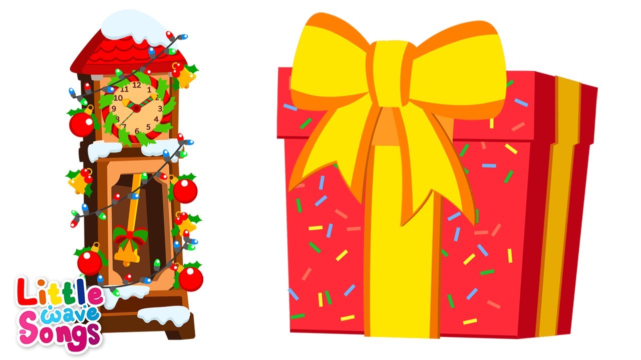 🎁 Hickory Dickory Dock Holiday Gifts | Christmas Songs | Kids Music | Little Wave Songs - Baby Coco