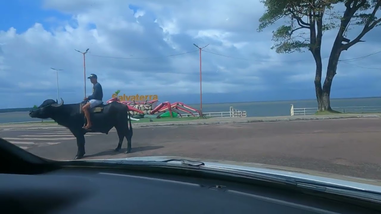 Rolê em Salvaterra, no Marajó, mostrando a nova orla da cidade