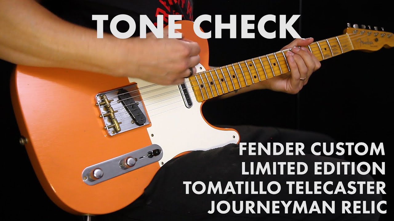 TONE CHECK: Fender Custom Shop Tomatillo Telecaster Demo