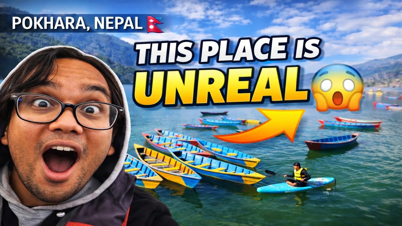 I Wasn’t Ready for Phewa Tal, Pokhara 😱🇳🇵