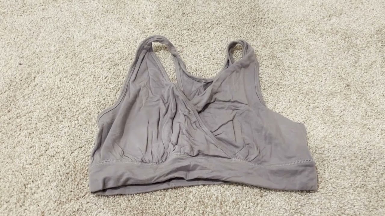 Kindred Bravely Crossover Nursing Bra REVIEW - Perfect for sleep and lounge