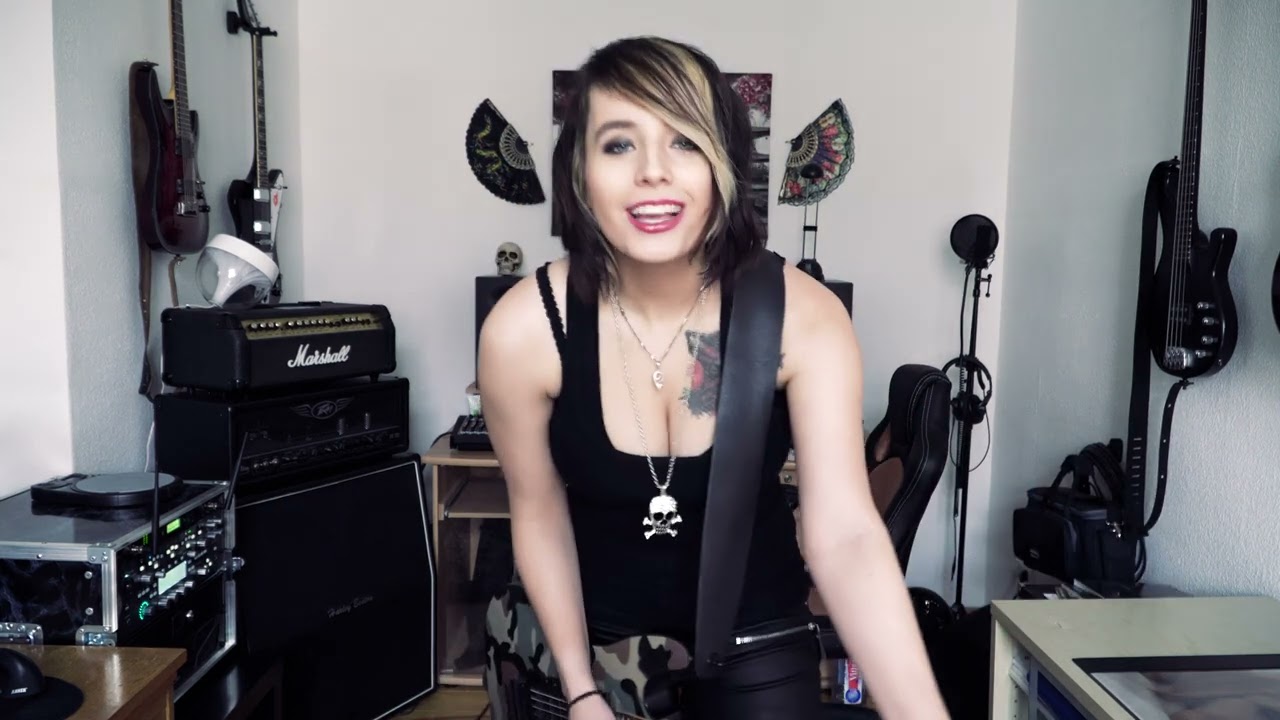 @RammsteinOfficial - Du Hast Live Guitar Cover by Valeria Nash