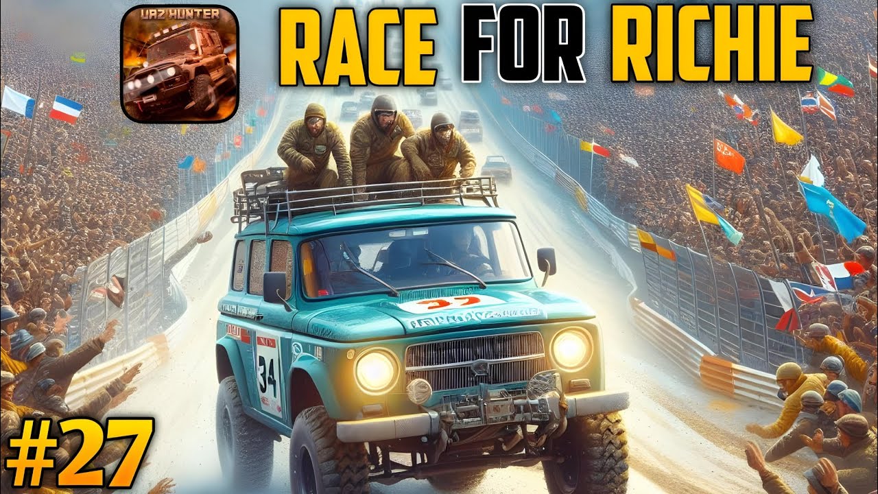 🤑 RACE FOR RICHIE || R-Missions In Russian Car Driver UAZ Hunter || ‎@aadi2aadi