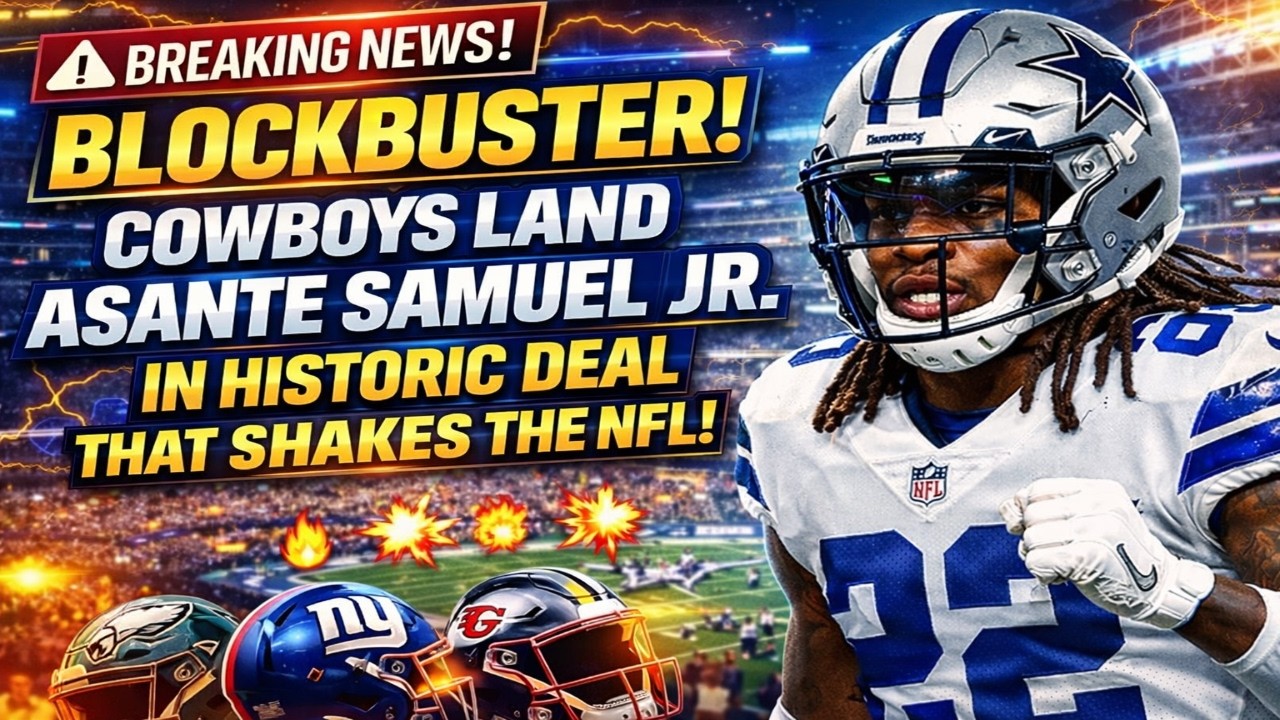🔥 JUST IN: Cowboys BLOCKBUSTER Trade Details REVEALED - This Changes The Super Bowl Race!