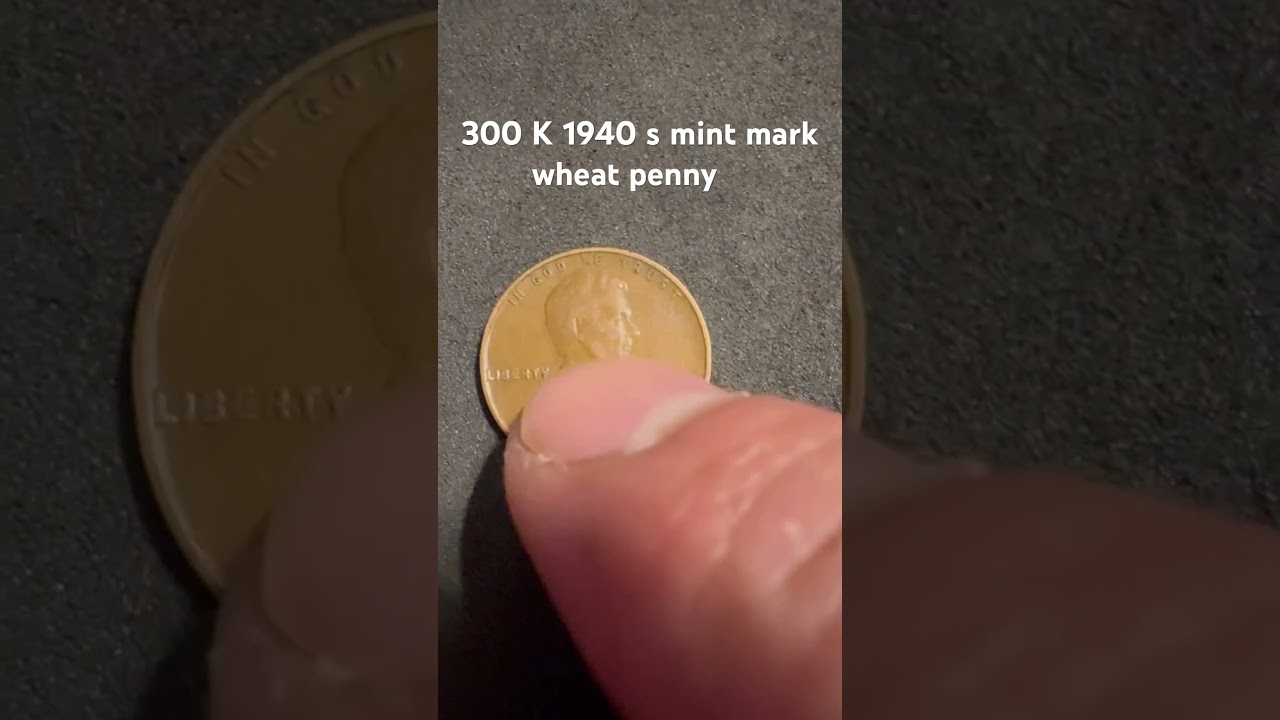 300K 1940 s mint mark wheat penny!!! interested comment below