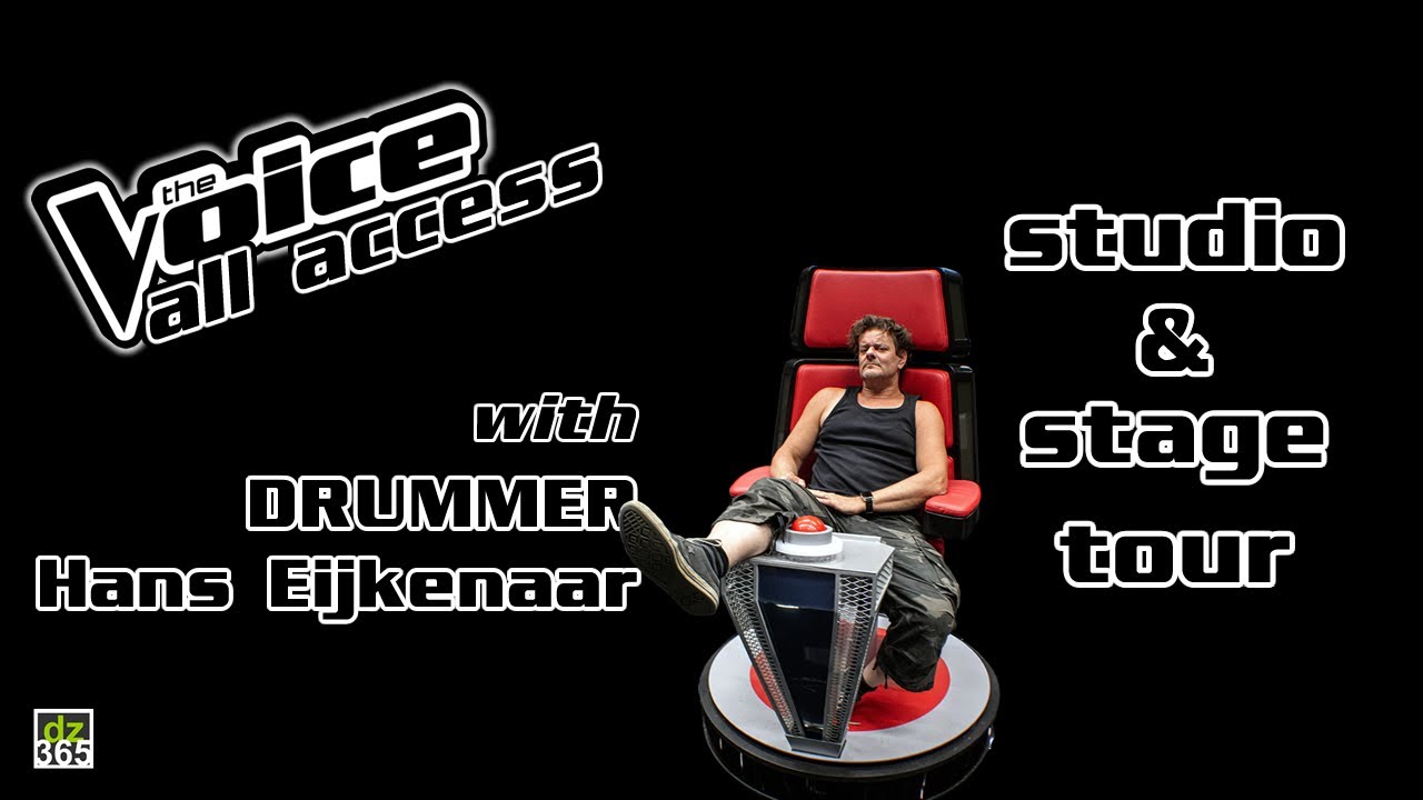 The Voice Studio Stage Tour with drummer Hans Eijkenaar
