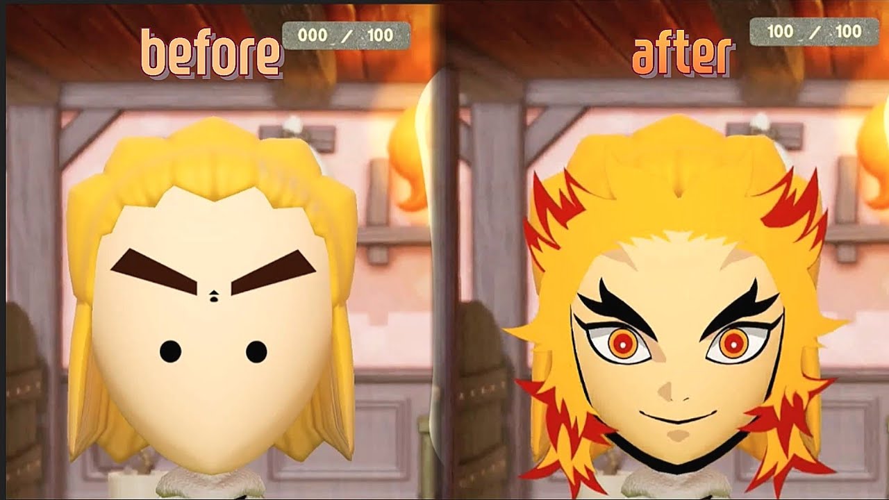 미토피아-귀멸의칼날 렌고쿠 커스텀과정 [miitopia-Demon Slayer: Kimetsu no Yaiba]