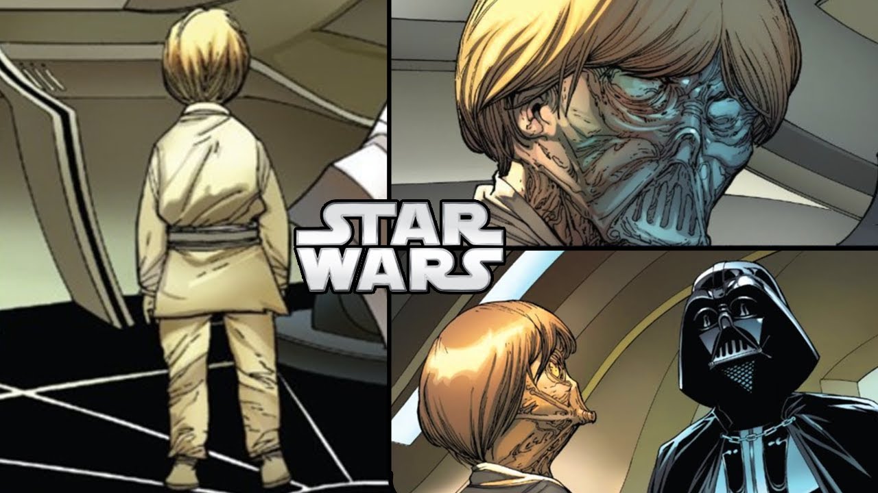 Vader Sees Young Anakin on Padmes Ship...But...(CANON) - Star Wars Theory Comics