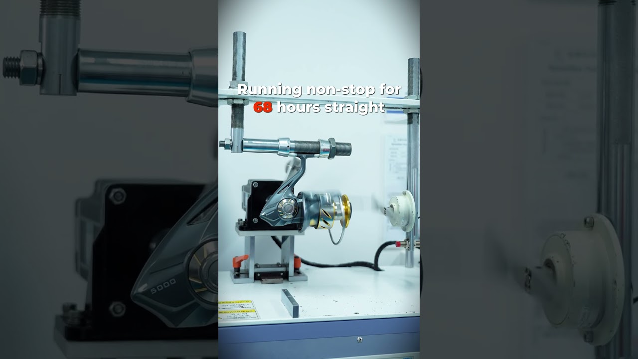 Gear durability test: 68 hours nonstop. Every Kapstan Elite is tested before it ships.