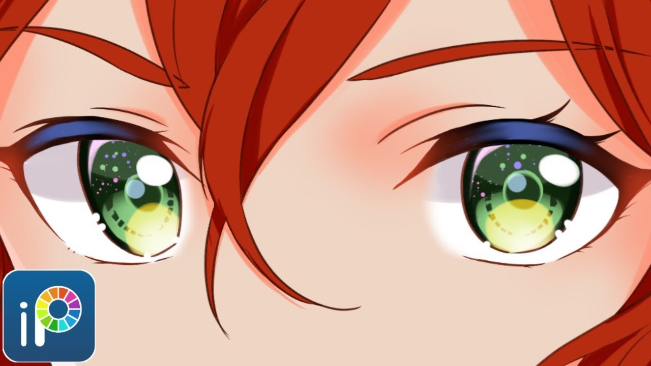 How to Draw Anime Eyes on Ibis Paint X